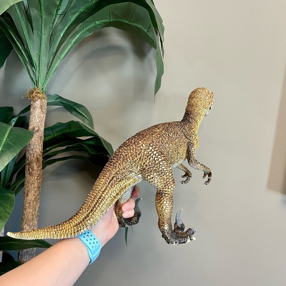 Vintage Large Dinosaur Toy Dino Dromaeosaurids Figure Velociraptor Deinonychus - Picture 12 of 16